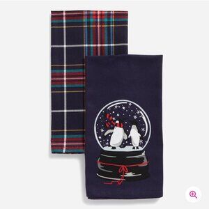 Vera Bradley Dish Towel Set Penguin Pair NWT